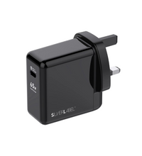65W PD USB-C Wall Charger - Black