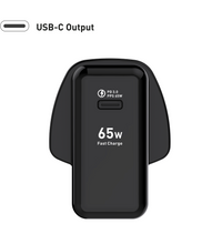 65W PD USB-C Wall Charger - Black