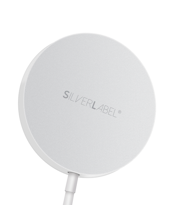 Magnetic Wireless Charger - White