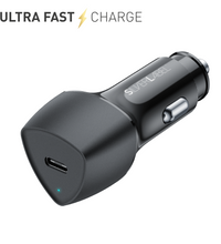 25W PD USB-C Car Charger - Black