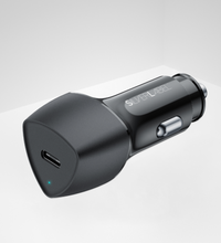 25W PD USB-C Car Charger - Black