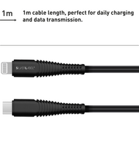 Lightning to USB-C Charge Cable