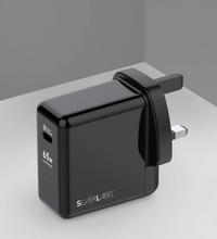 65W PD USB-C Wall Charger - Black