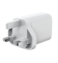 18W USB-A Wall Charger & Lightning Cable - White