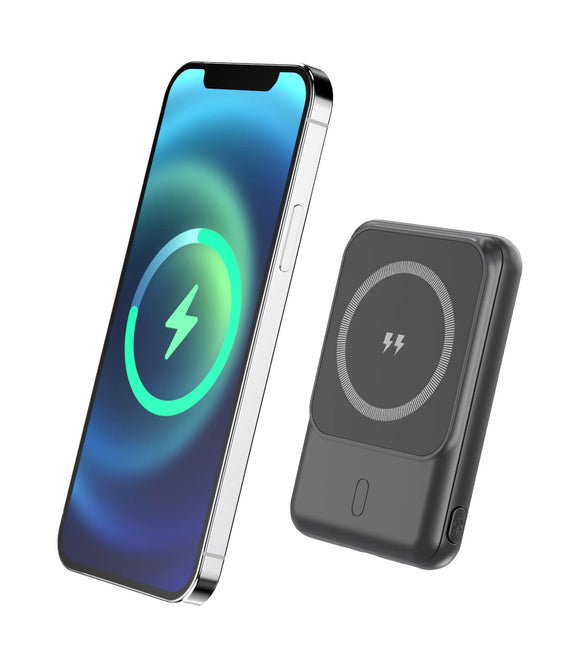 Magnetic Wireless Power Bank - 5,000mAh