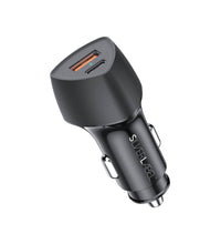 Dual 20W PD USB-C & USB-A Car Charger