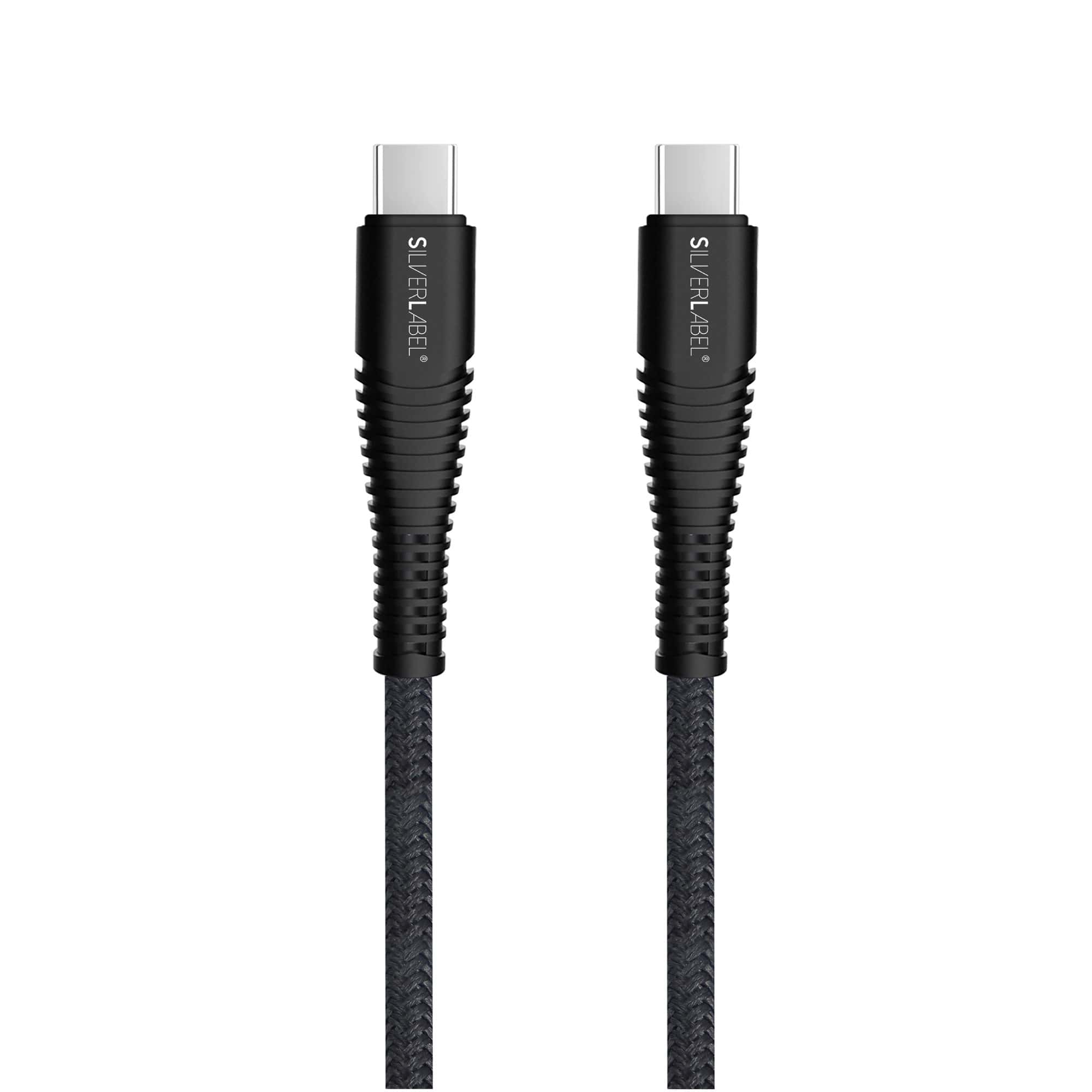 PD USB-C to USB-C 20W Charge & Sync Cable Braided - 2M